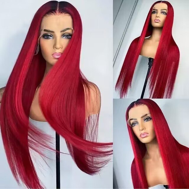 Cheap Brazilian Human Hair Straight Lace Front Wigs Human Hair HD Lace Frontal Wigs Human Hair Full Lace Wigs For Black Women