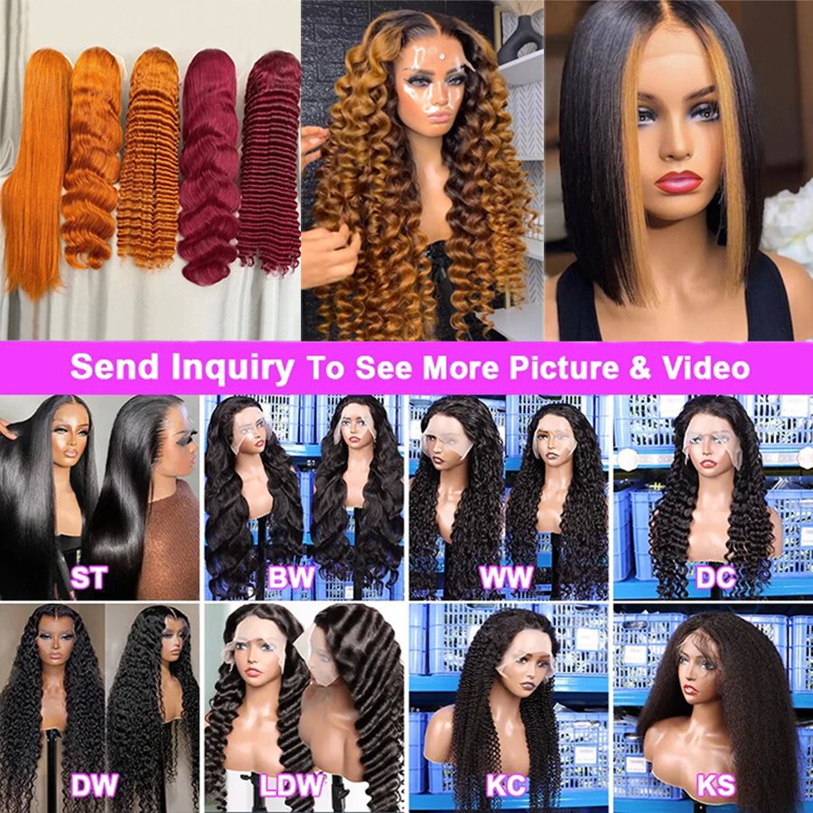Frontal Glueless Full Hd Lace Wig,Cuticle Aligned Virgin Raw Indian Hair Wig,Unprocessed 100% 360 Full Lace Human Hair Wig