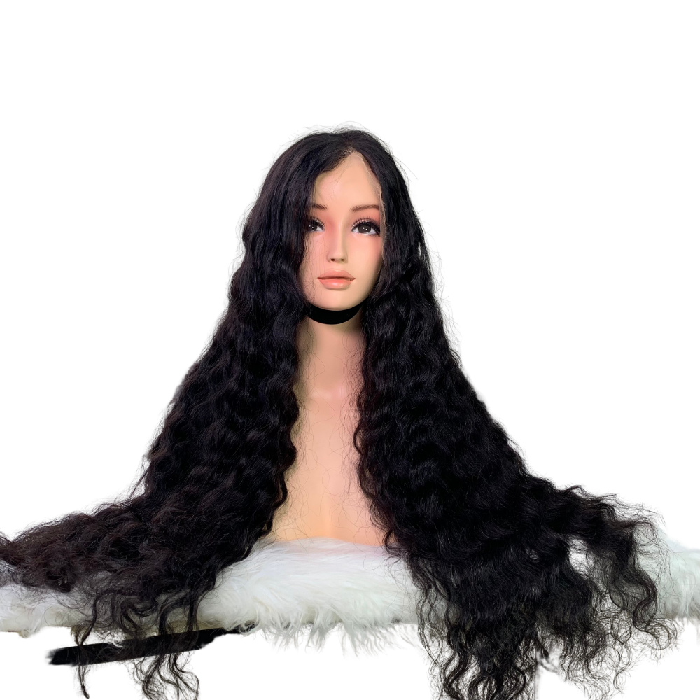 Wholesale Raw Vietnamese HD Lace Front Deep Wavy Glueless Wig Unprocessed Virgin Hair Vendors Cuticle Aligned Human Hair Wigs