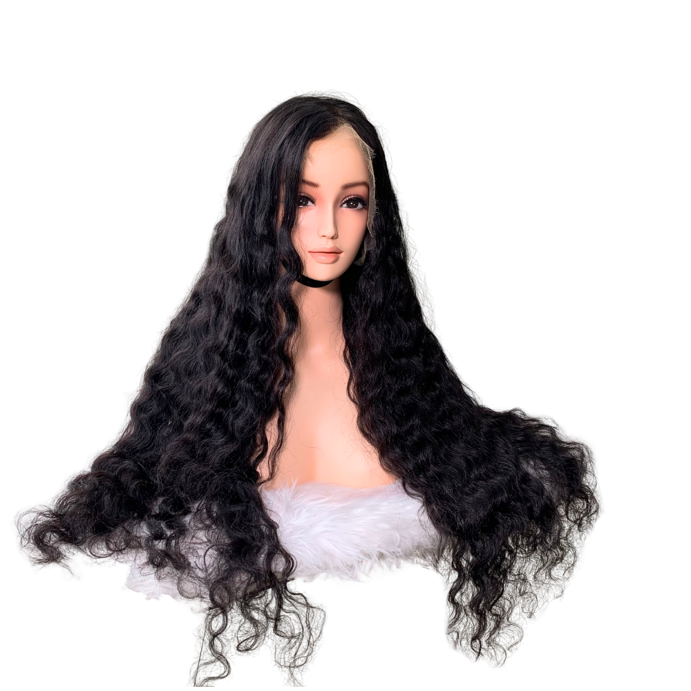 Wholesale Raw Vietnamese HD Lace Front Deep Wavy Glueless Wig Unprocessed Virgin Hair Vendors Cuticle Aligned Human Hair Wigs