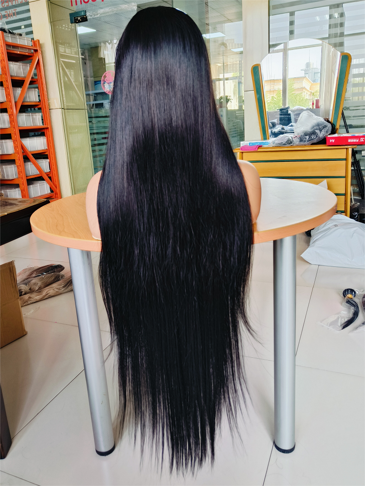 Surprise price 100% virgin Brazilian human hair wigs 13x4 straight lace front wig, wholesale lace frontal wigs for black women