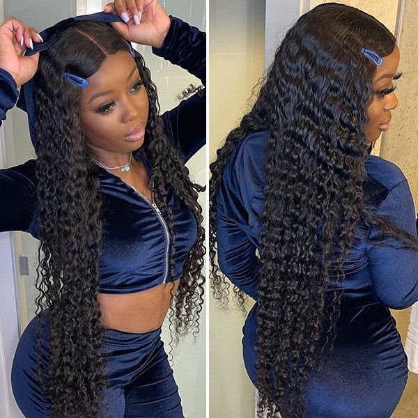 Deep Wave 13x6 Full Lace Front Wig Human Hair Wigs Vendor 13x4 Pre Plucked Raw Peruvian Hd Lace Frontal Wigs For Black Women
