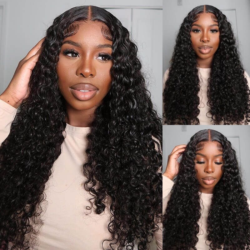 Deep Wave 13x6 Full Lace Front Wig Human Hair Wigs Vendor 13x4 Pre Plucked Raw Peruvian Hd Lace Frontal Wigs For Black Women