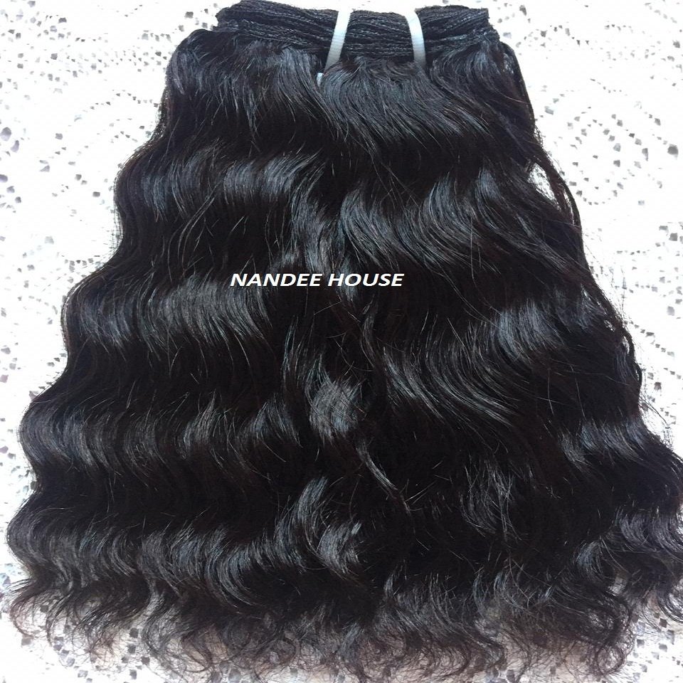High Quality Premium Unprocessed Indian Curly Remy Hair Extension Bundle Wholesale Raw Vietnamese Virgin Human Hair Wave Style