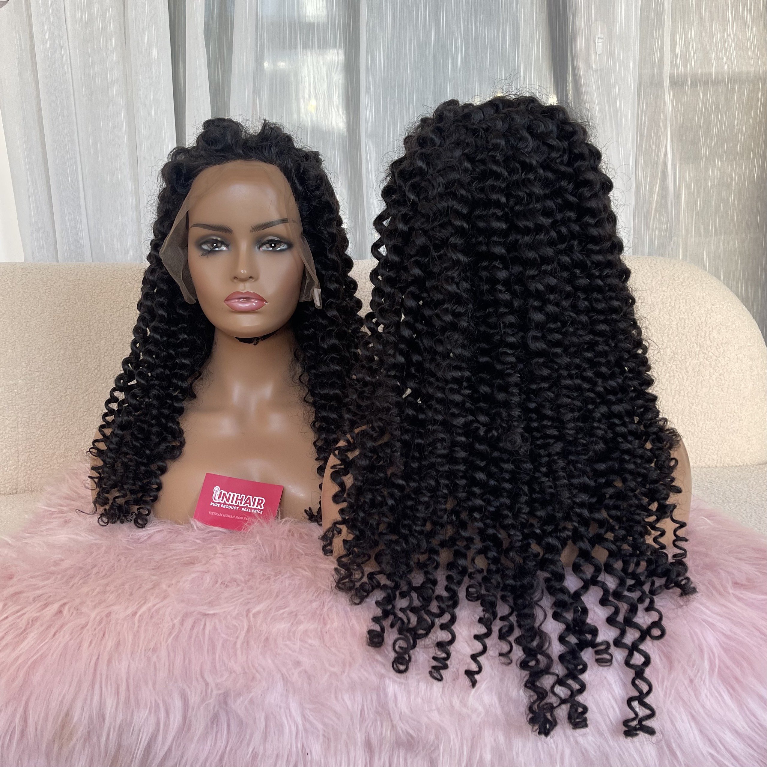 Textured Hairline Wigs Curly Hair Natural Edges Skin Melt HD Lace closure Wigs Straight Human Hair Wigs
