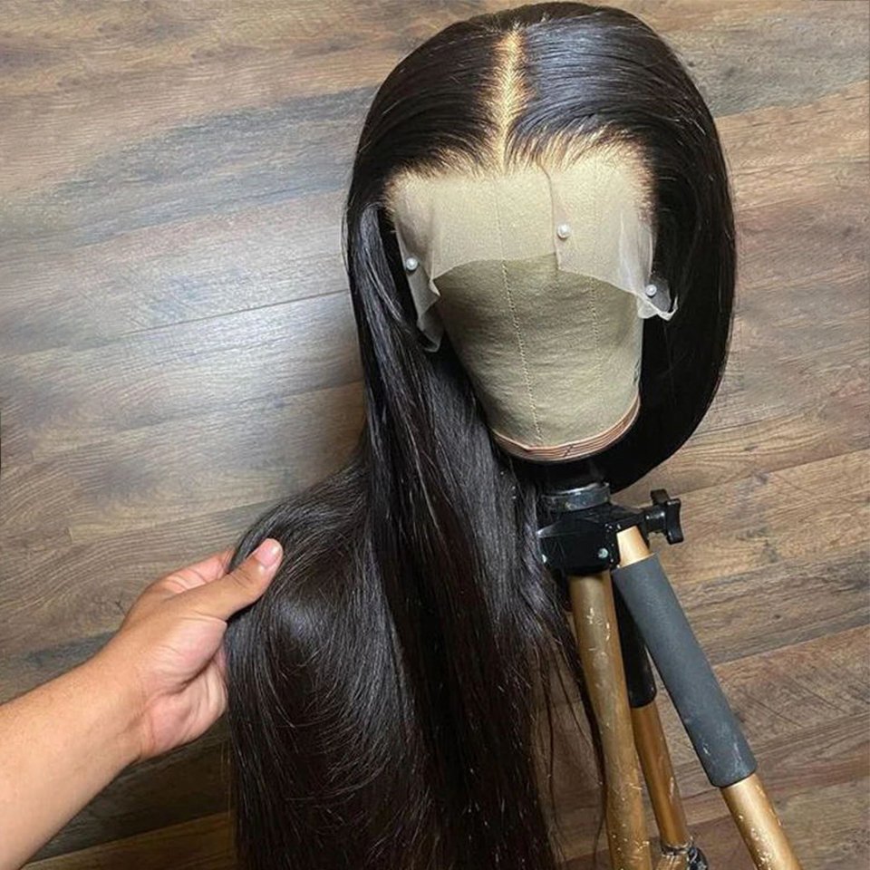 Glueless Wig Vendors Wholesale Raw And Virgin Human Hair 13x6 HD Human Hair Full Lace Front Wigs Tangle Free Natural Cheap Wig