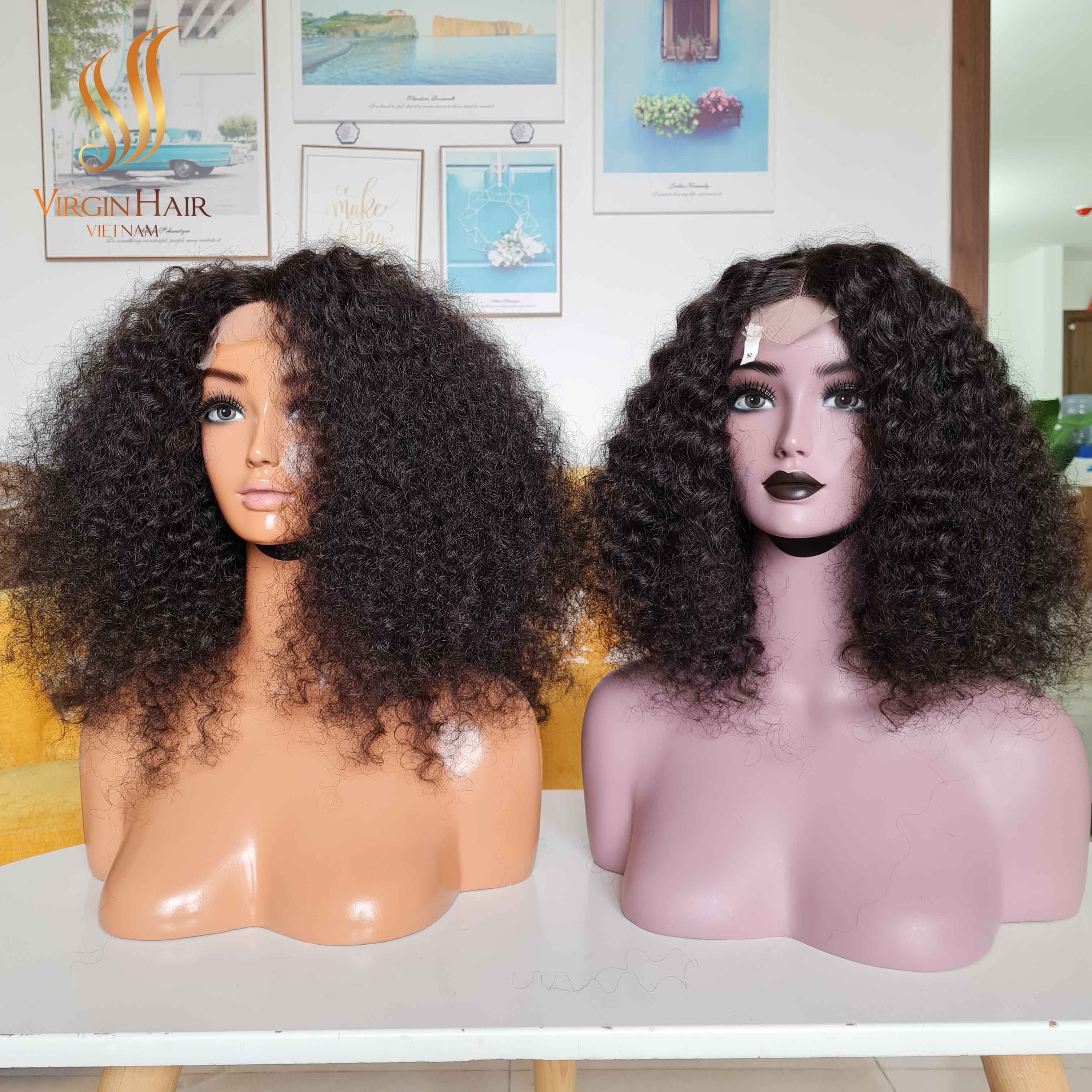 Wholesale Deep Wave13x4 Hd Lace Frontal Human Hair Wigs Raw Cuticle Aligned Vietnamese Hair Vendors