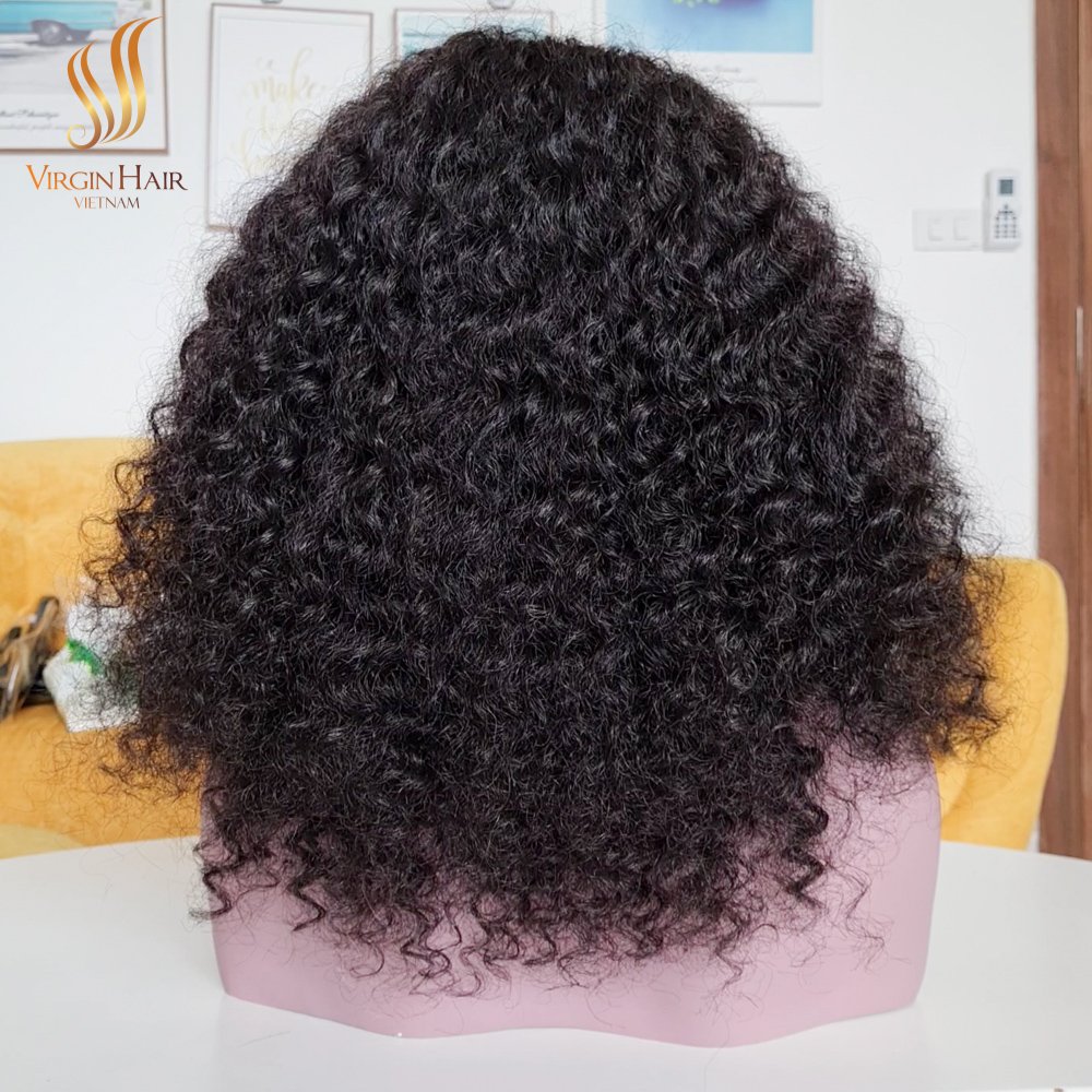 Wholesale Deep Wave13x4 Hd Lace Frontal Human Hair Wigs Raw Cuticle Aligned Vietnamese Hair Vendors