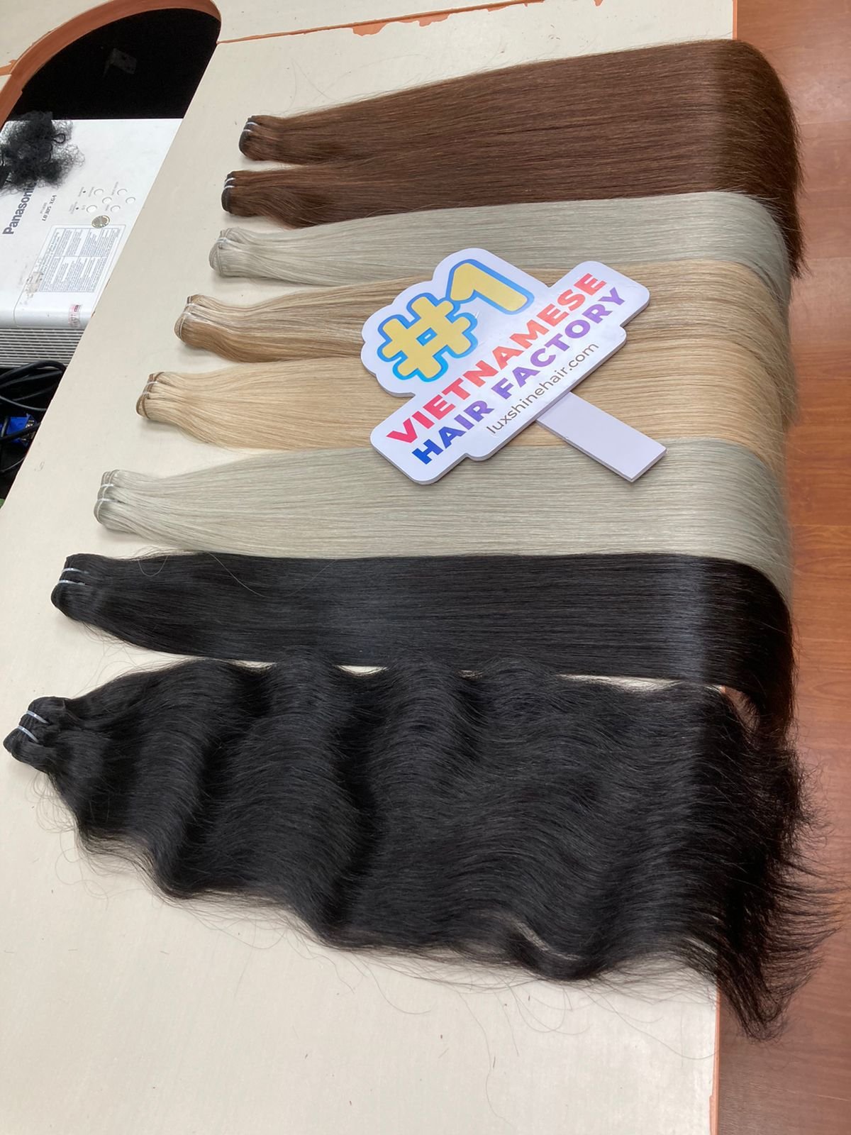 100% Cuticle Aligned Human Hair Weave Blonde Hair Extensions High Quality