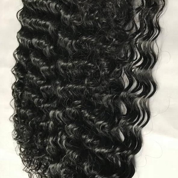 Excellent Quality Natural Indian Temple Hair Extensions 1B Silky Straight Wave Wig Raw Human Hair from India MOQ 1 Piece