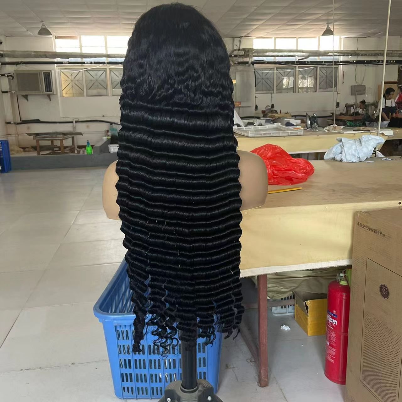 Amararen 16A deep wave wig 30inch deep wave 13x4 hd transparent lace frontal wigs deep wave human hair wigs in stock