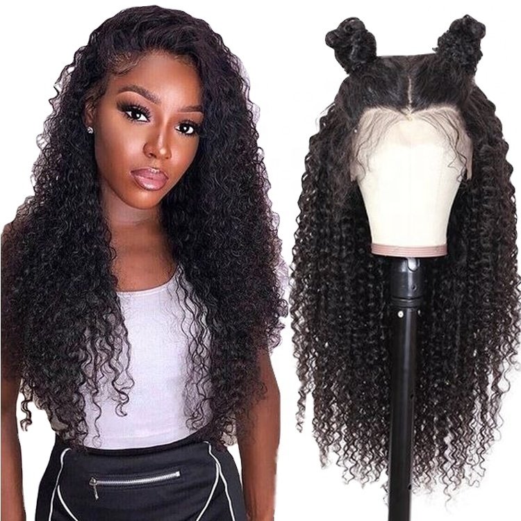 Wholesale Hair Vendors Straight Lace Frontal Closure Wigs Raw Mink Brazilian Virgin Cuticle Aligned Indian Blended Human Hair