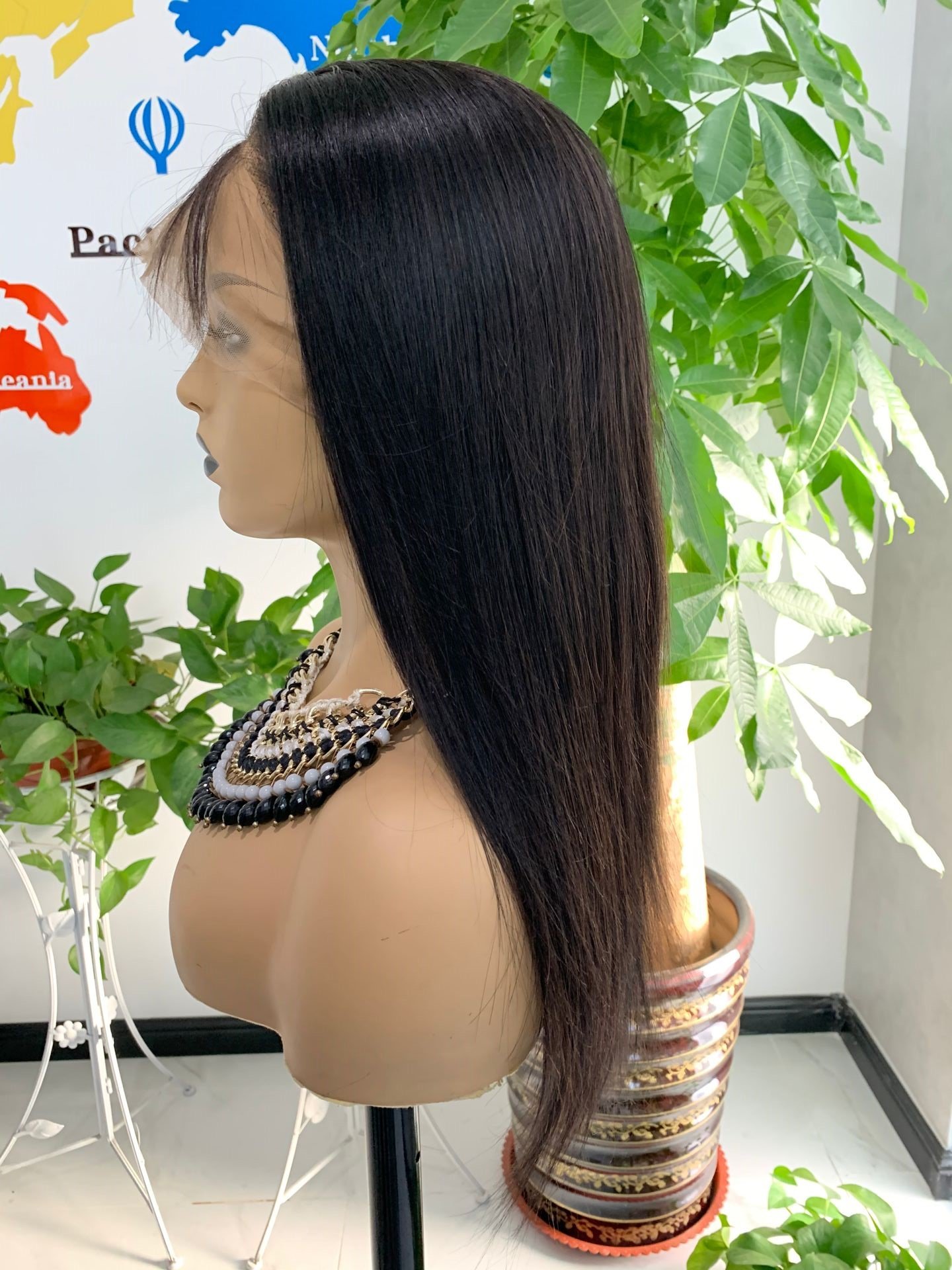 Full Lace Wig Virgin Cuticle Aligned Full Swiss Lace 100% Human Hair Wig Drop Shipping Cheap Unprocessed Brazilian 1 Piece Long