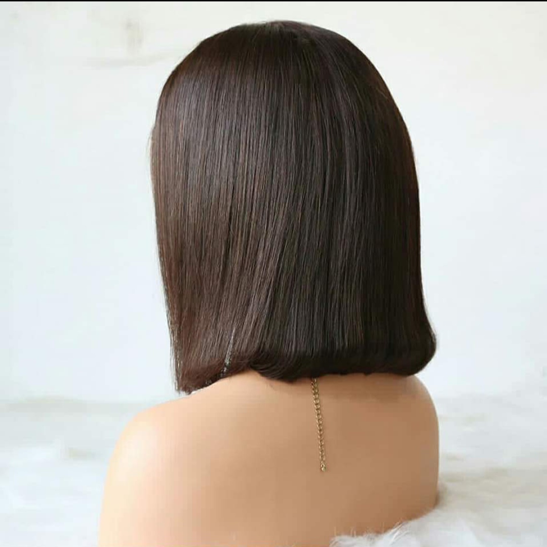 HD Full Lace Front Wig with Burmese Curly Indian 360 Closure Raw Virgin Black Women's Human Hair Extensions
