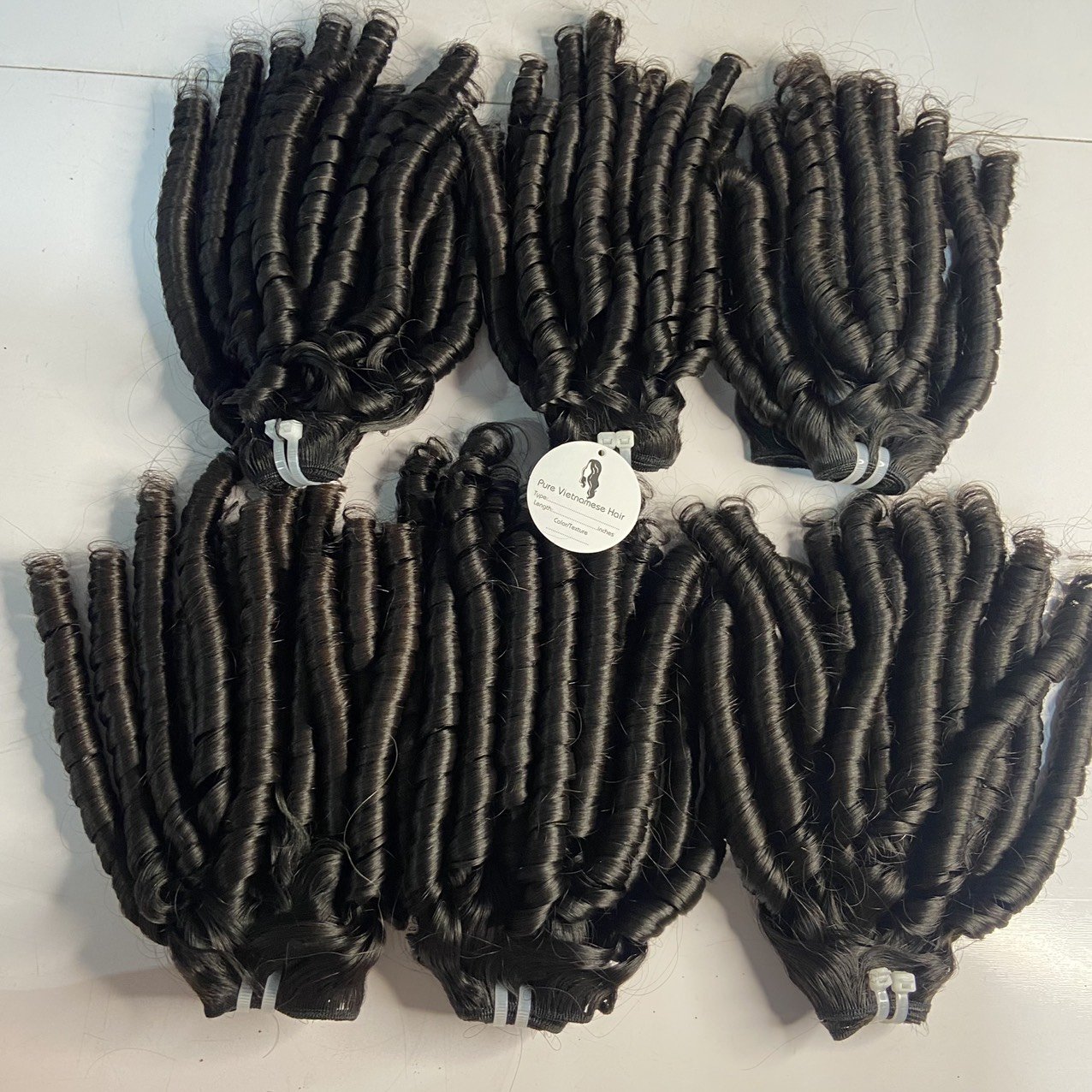 100% Human Hair Bundles Choice from Healthy Hair Products Raw Vietnamese & Brazilian Waves Model Number Human Hair