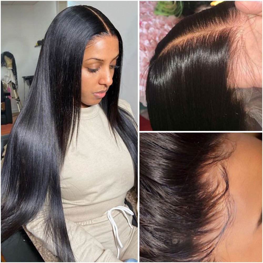 Large stock Wholesale Per plucked human hair wigs with, fast shipping body wave lace front wigs human hair brazilian
