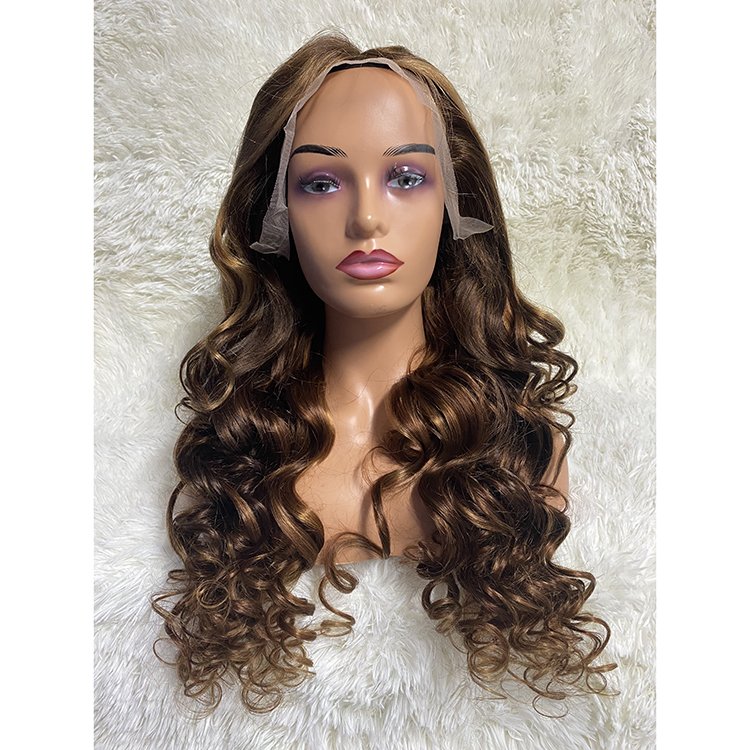 High Quality Human Hd Lace Front 100% Virgin Wig Front Lace Wig Suitable For Multi Black Women