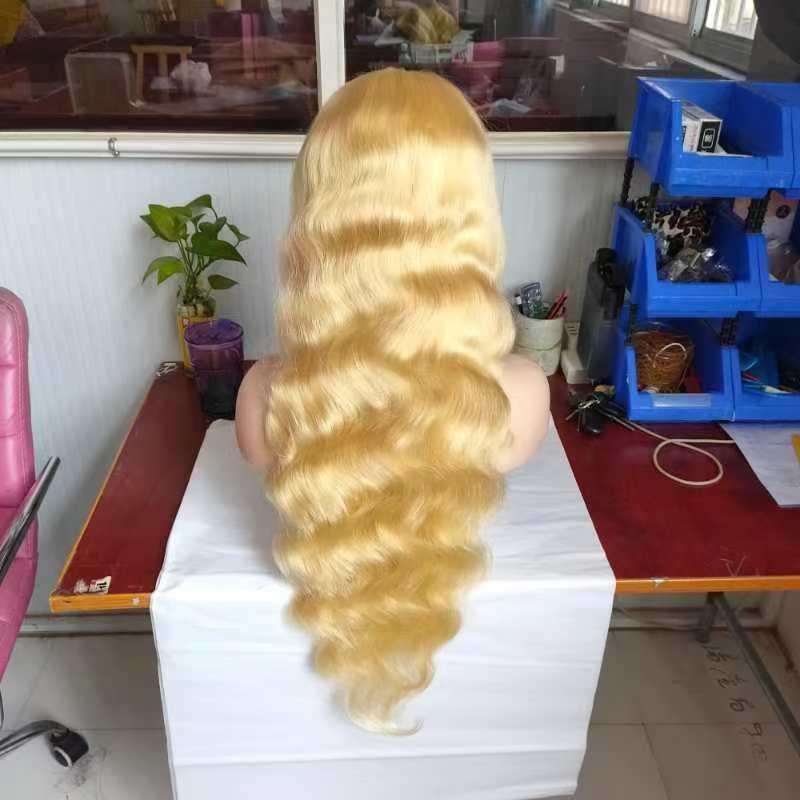 613 Human Hair HD Transparent Lace Frontal Wigs for Women, 13X4 13X6 Lace Front Wig Blonde Hot Brazilian Human Hair Wigs Vendor