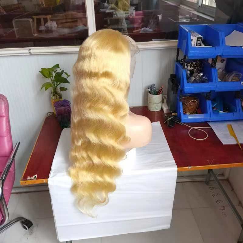 613 Human Hair HD Transparent Lace Frontal Wigs for Women, 13X4 13X6 Lace Front Wig Blonde Hot Brazilian Human Hair Wigs Vendor