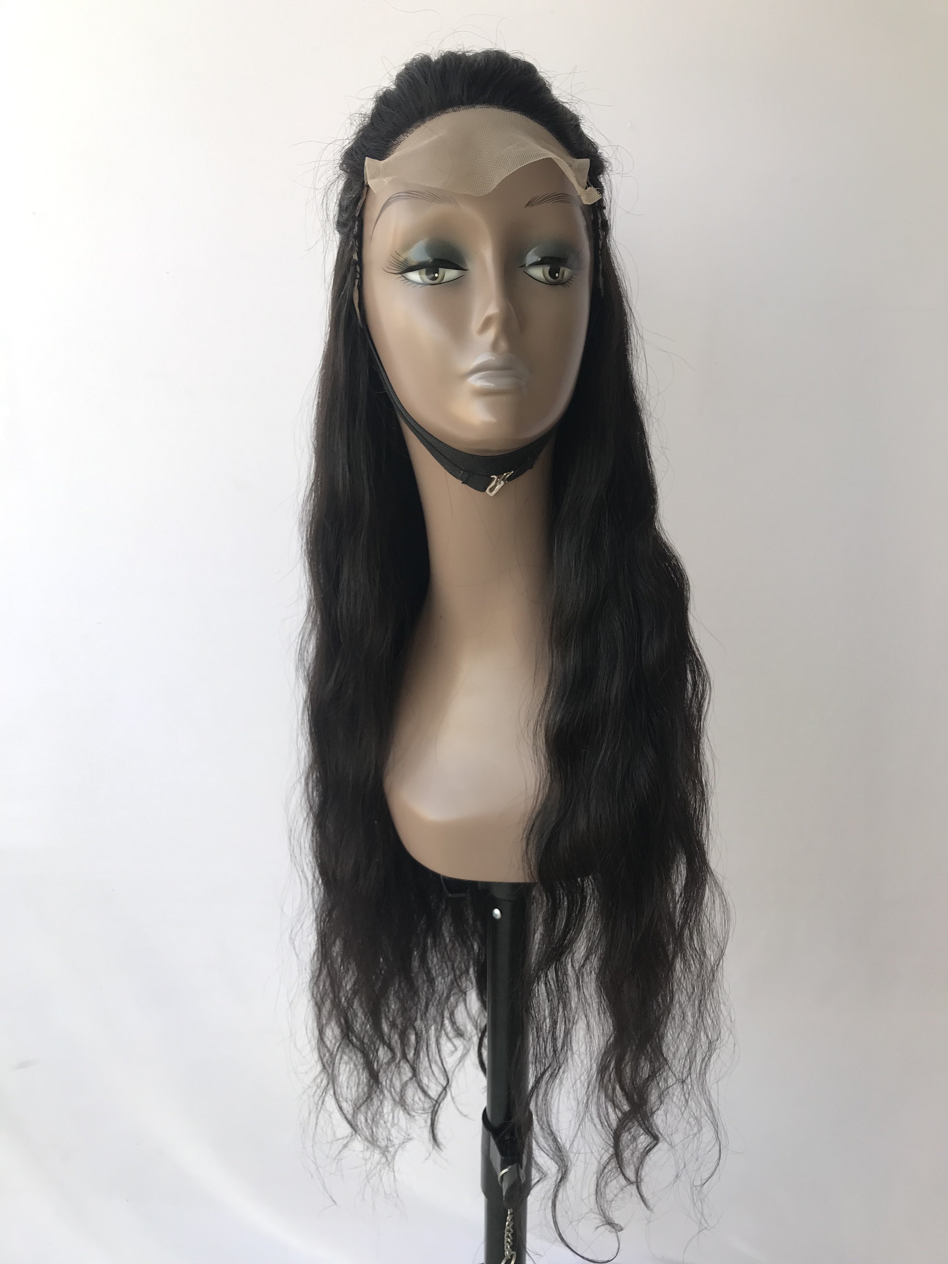 100% Wholesale Cambodian Indian Temple Virgin 32 Natural Wavy 5x5 Hd Lace Wigs Cuticle Aligned With 250% Density Indian Supplier