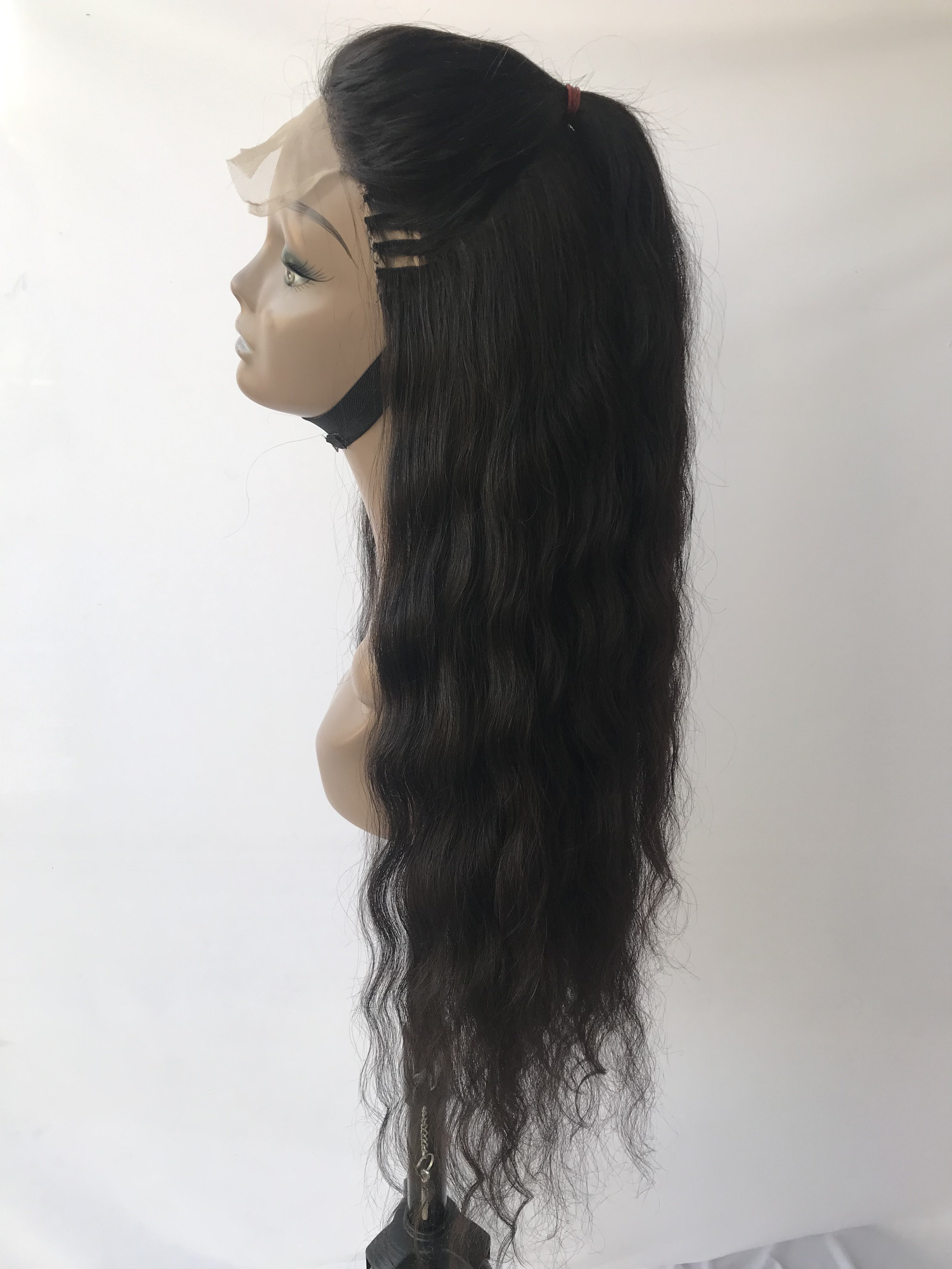 100% Wholesale Cambodian Indian Temple Virgin 32 Natural Wavy 5x5 Hd Lace Wigs Cuticle Aligned With 250% Density Indian Supplier