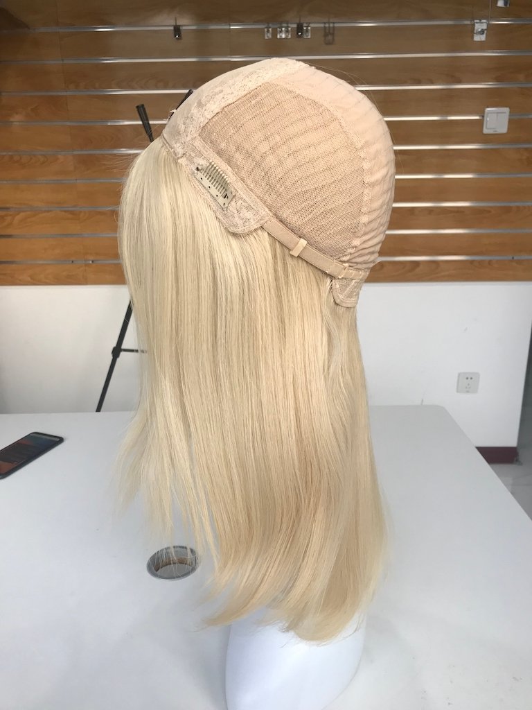 Jewish Wig Double Drawn 60 Color European Hair Silk Base Top Jewish Kosher Human Hair Wigs