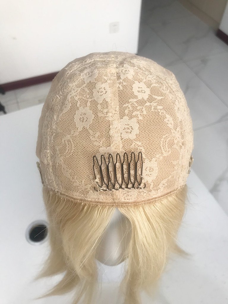 Jewish Wig Double Drawn 60 Color European Hair Silk Base Top Jewish Kosher Human Hair Wigs