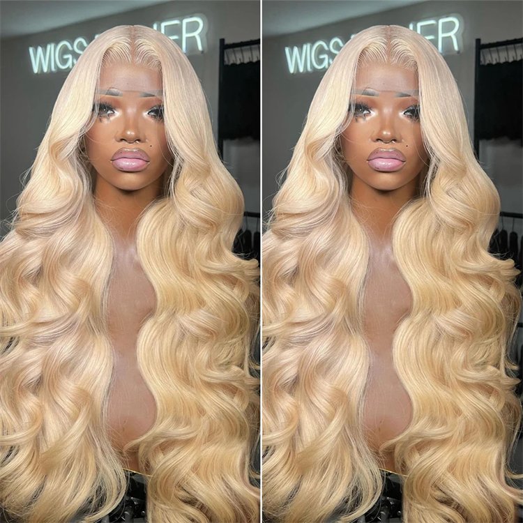 High Quality 613 Wig 13x4 Lace Front Human Hair Wig Full Lace 250 Density 13x6 Hd Lace Frontal Blonde Body Wave Wig For Women