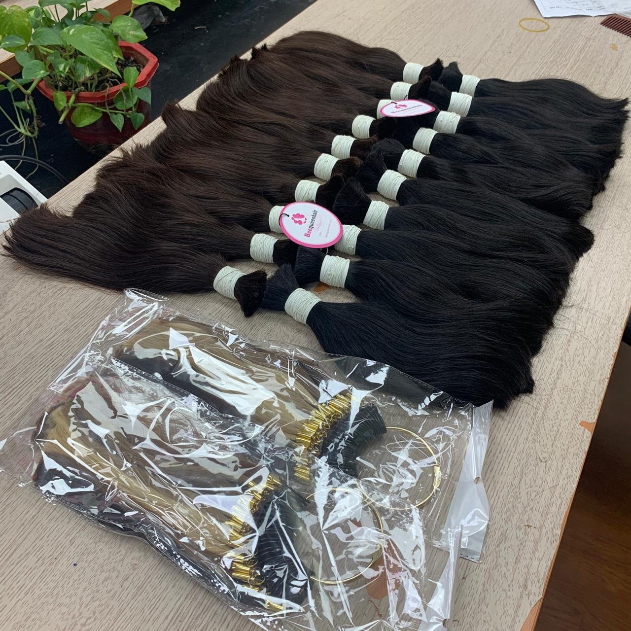 Raw Hair 100% human hair extension for Beauty Salon Cuticle Aligned