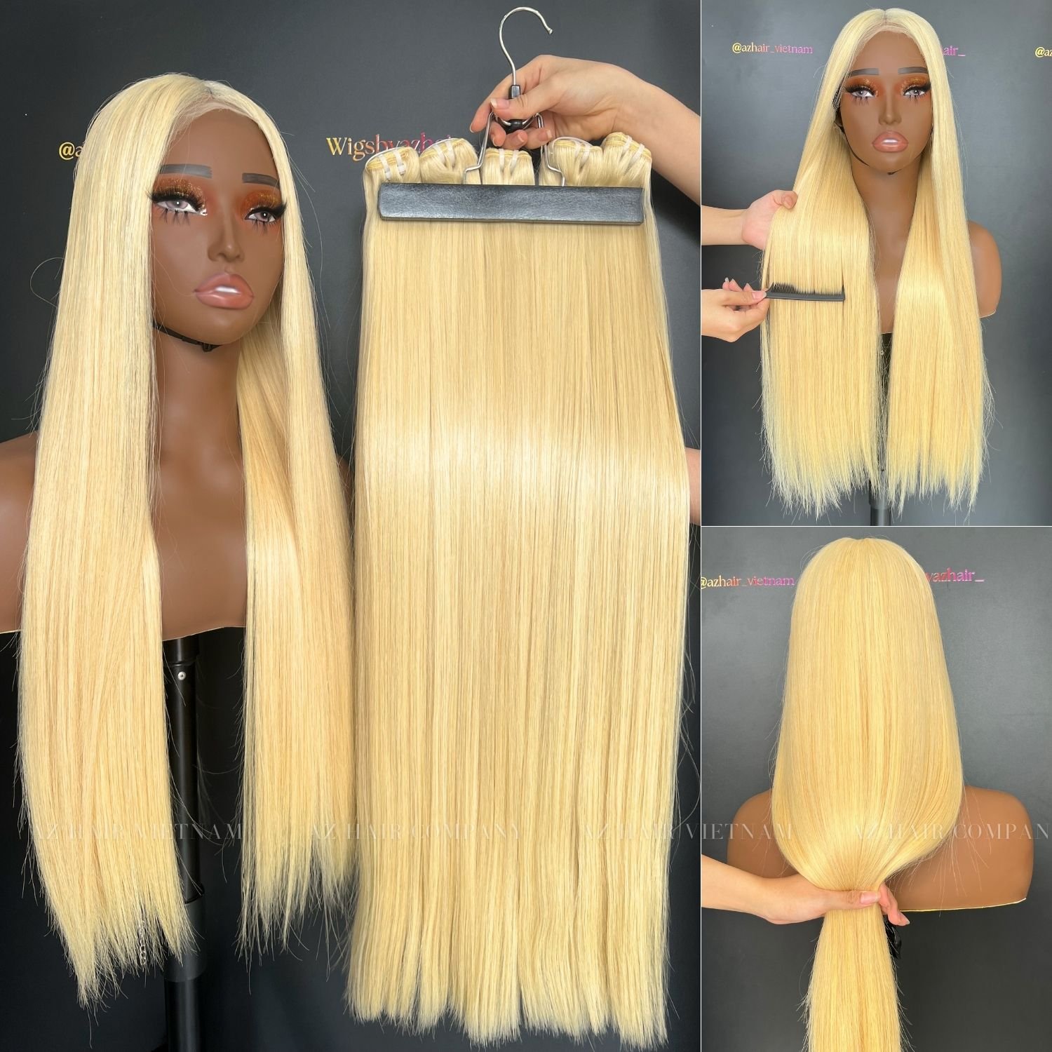 Hot Selling Wigs Human Hair Lace Frontal Virgin Hair Cuticle Wigs For Black Women 100% Vietnamese Raw Hair Extensions