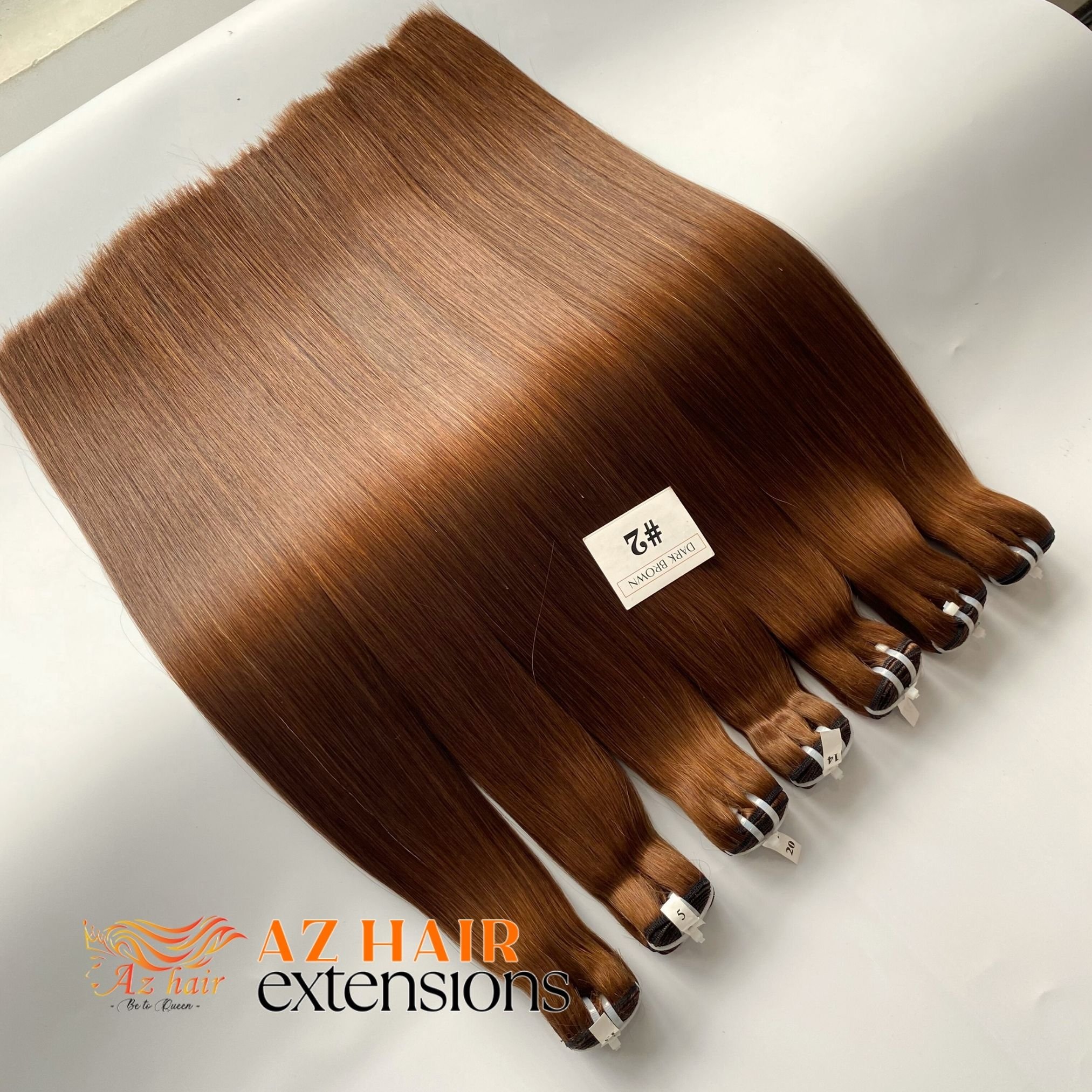 Newest Remy Human European Genius Weft Hair Extensions 13A Double Drawn Russian Hair Genius Weft