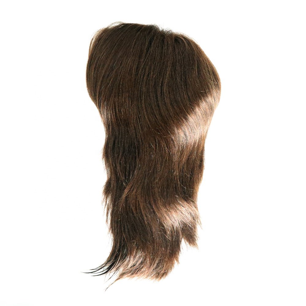 MT12 9 " Wholesale Chinese Cuticle Remy Human Hair Wig Medium Size White Women Wigs
