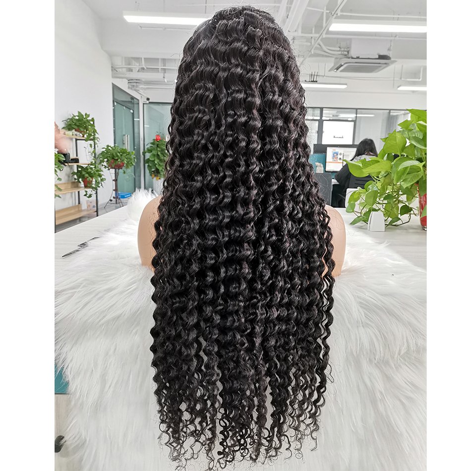 Vendor Stock HD Transparent Swiss Lace Wigs Human Hair Lace Front Glueless Brazilian 100% Virgin Natural Human Hair Wigs