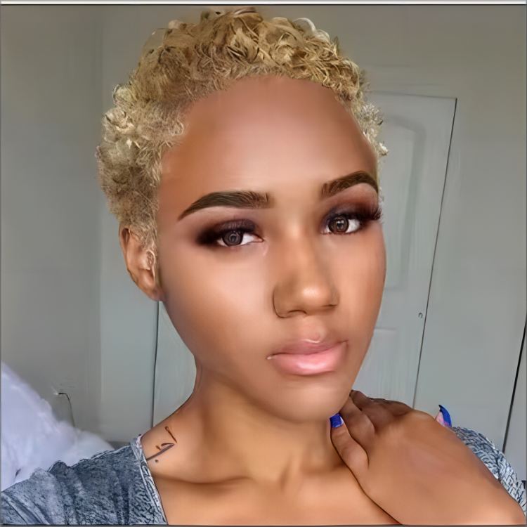 Cheap pixie cut human hair wigs glueless lace frontal short bob wigs wholesale indian virgin remy pixie wigs for black women