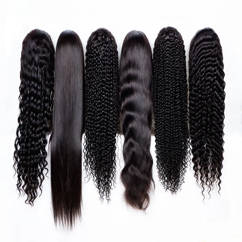 Drop Shipping Customize Colour First Class Natural 1 Pecie Human Hair Wig Sell With Natural Baby Hair