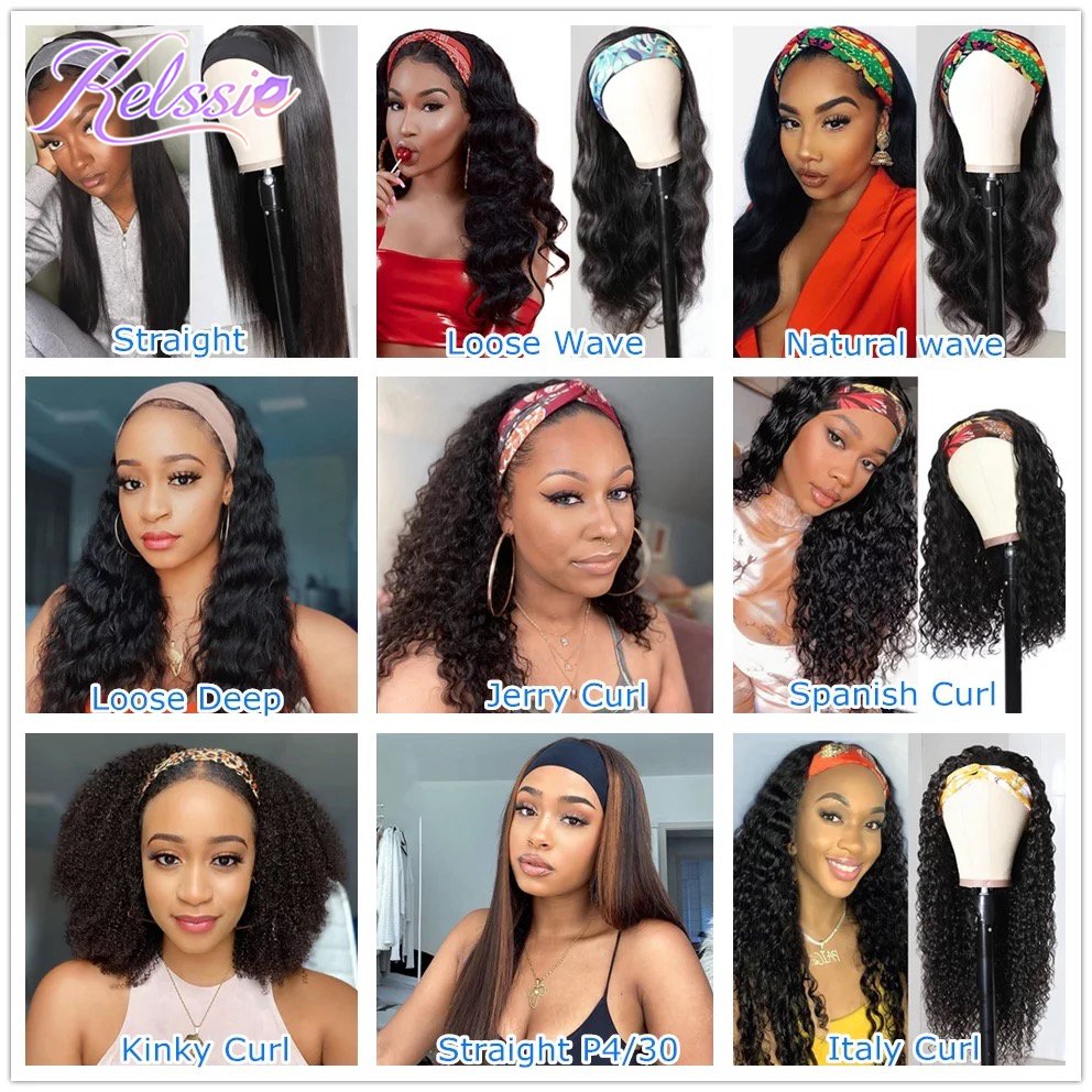 Cheap brazilian Hair Headband Edge Wig Human Hair,Headband Straight Virgin Human Hair Wig,40 inch Long Hair Wholesale Lace Wig