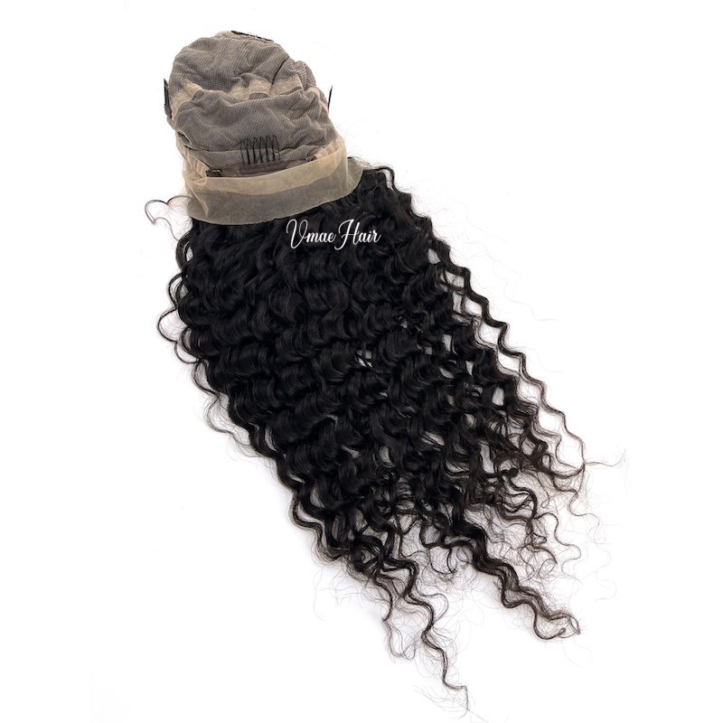 Wholesale Customized service Raw virgin Curly Wave Kinky straight Natural Soft HD Full Lace Human Hair Wigs
