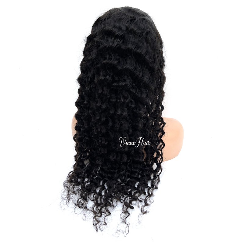 Wholesale Customized service Raw virgin Curly Wave Kinky straight Natural Soft HD Full Lace Human Hair Wigs