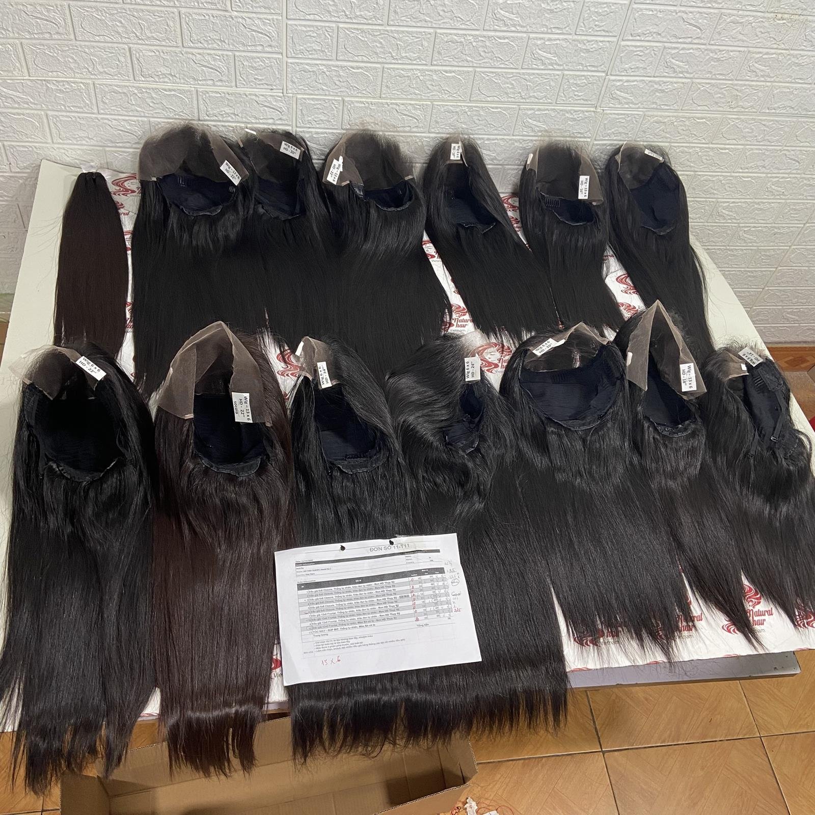 Glueless Full Hd Lace Frontal Wigs Cuticle Aligned Unprocessed 100% Virgin Raw Vietnamese Human Hair Wigs For Black Women