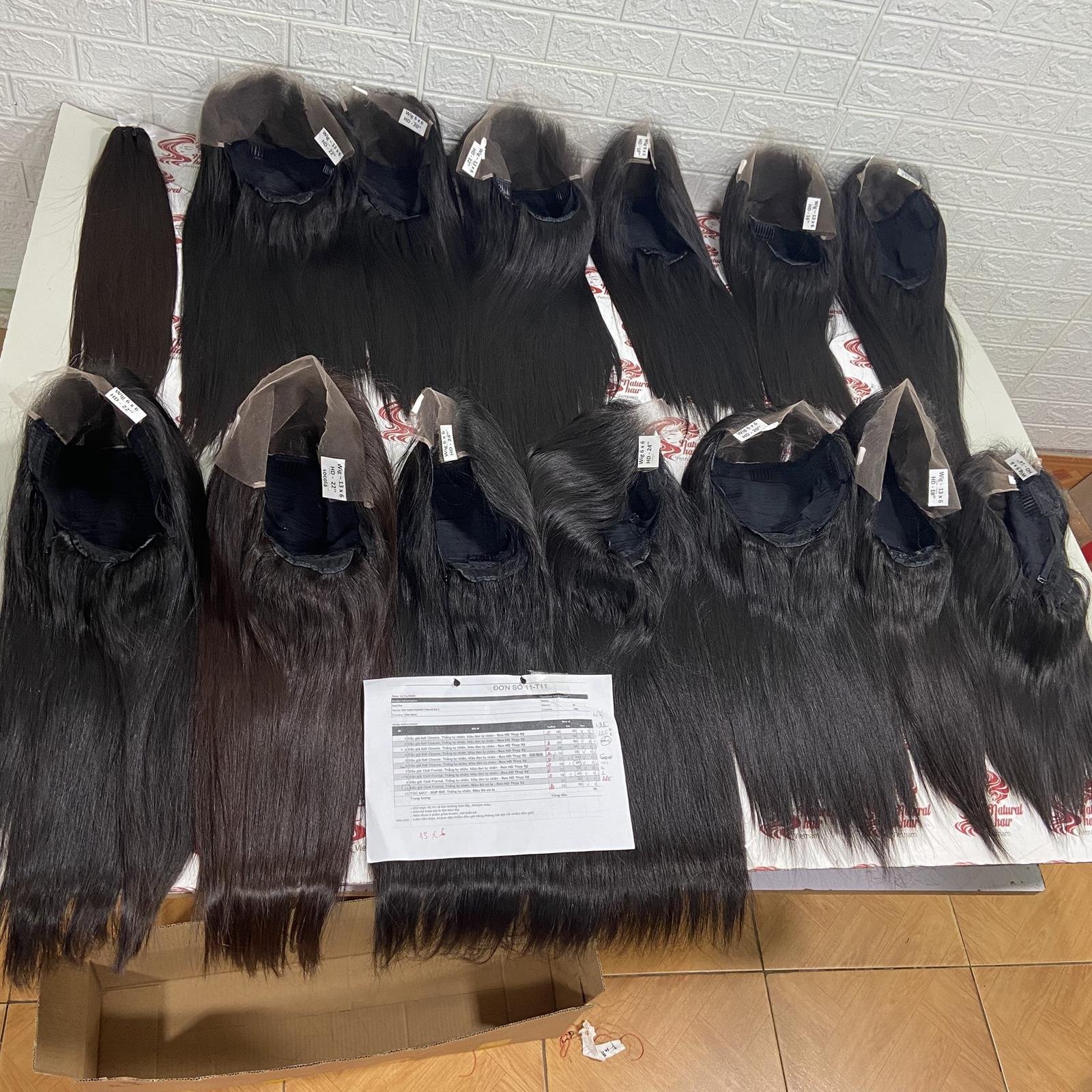 Glueless Full Hd Lace Frontal Wigs Cuticle Aligned Unprocessed 100% Virgin Raw Vietnamese Human Hair Wigs For Black Women