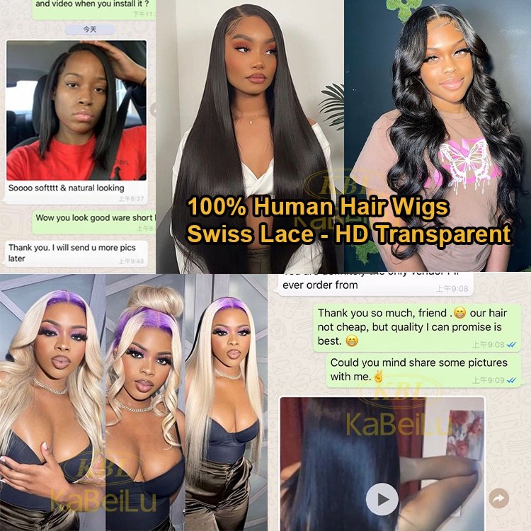 50inch Straight HD Lace Wigs full lace wig Natural Brazilian Hair With baby hair Virgin human hair Wig black women