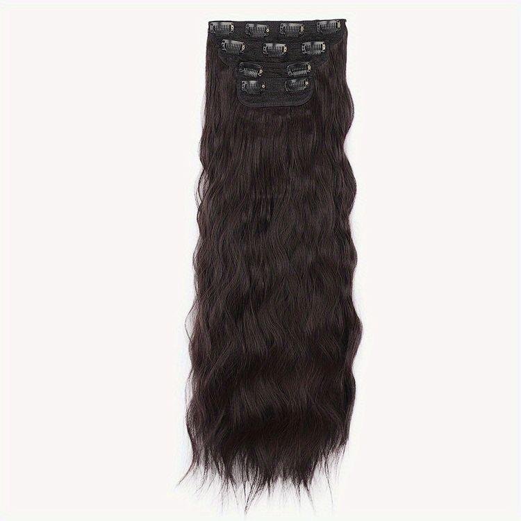Super Quality Double Drawn Clip In Human Hair Extension Unprocessed Human Clip In Hair Extensions 100% Human Hair