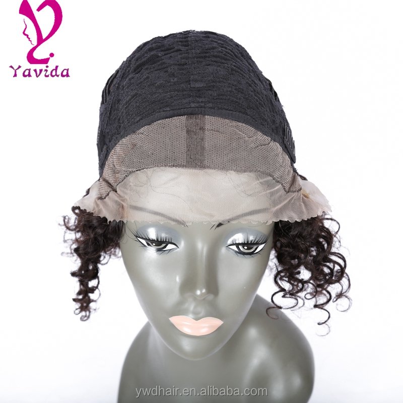 Brazilian Curly Lace Front Human hair Wig Glueless Full Lace Wigs With Baby Hair Short Curly Kinky Curly Full Lace Wigs