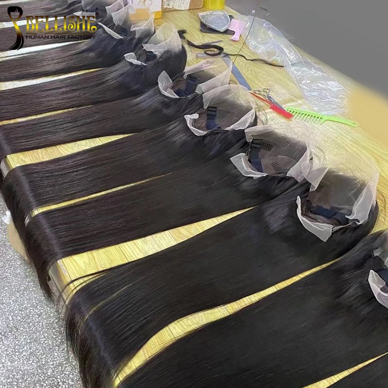 Drop Shipping 30 Inch 13x4 13x6 Pre Plucked Best Hd Lace Frontal Wig Bone Straight Wholesale Vendor Lace Front Human Hair Wig