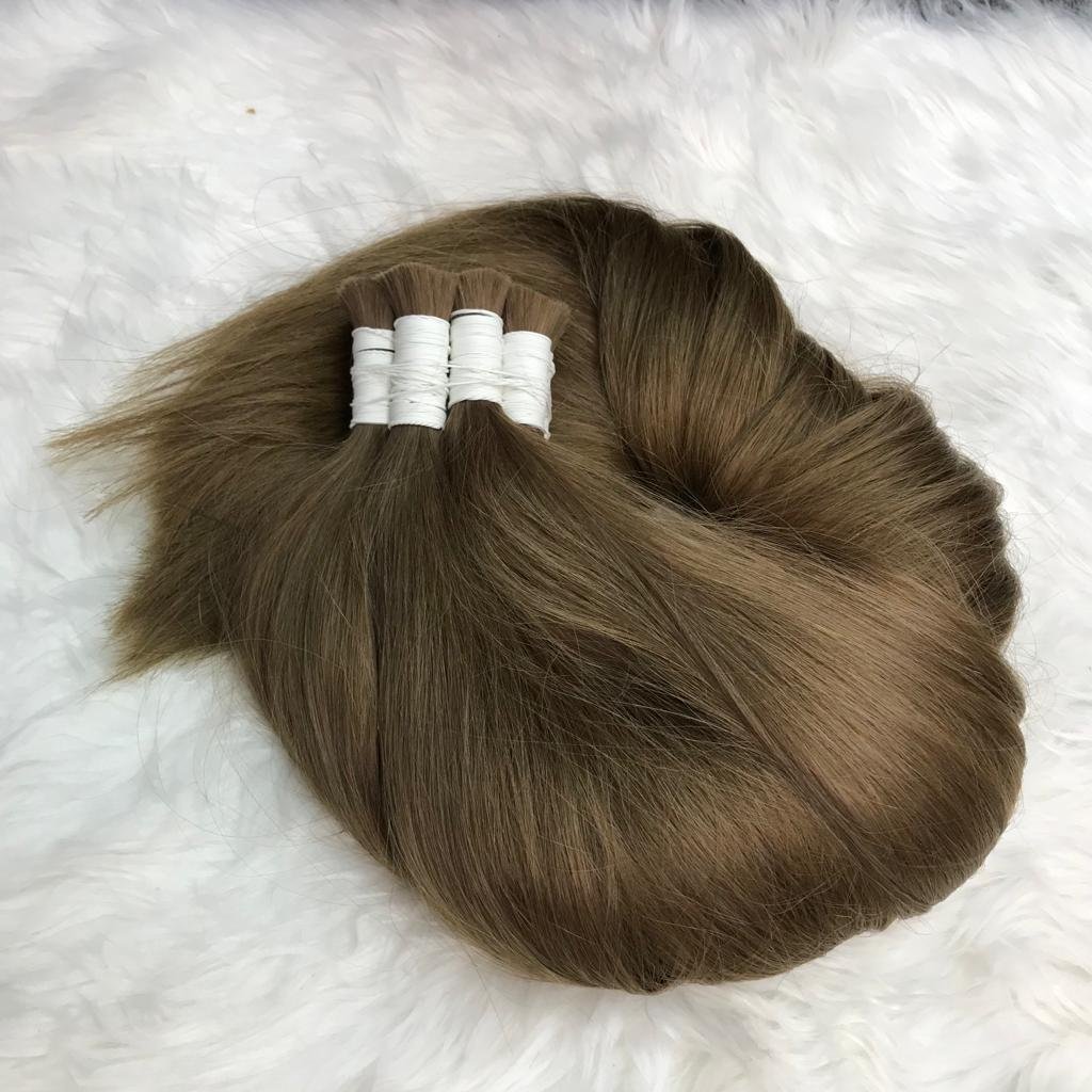 Best Quality Vietnamese Straight Hair Bulk Raw Hair Extensions Vietnam Vendor Buy In Bulk For Big Discount