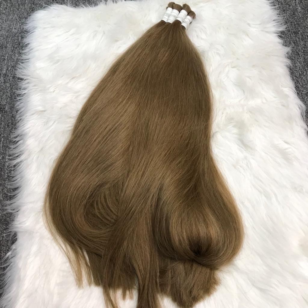 Best Quality Vietnamese Straight Hair Bulk Raw Hair Extensions Vietnam Vendor Buy In Bulk For Big Discount