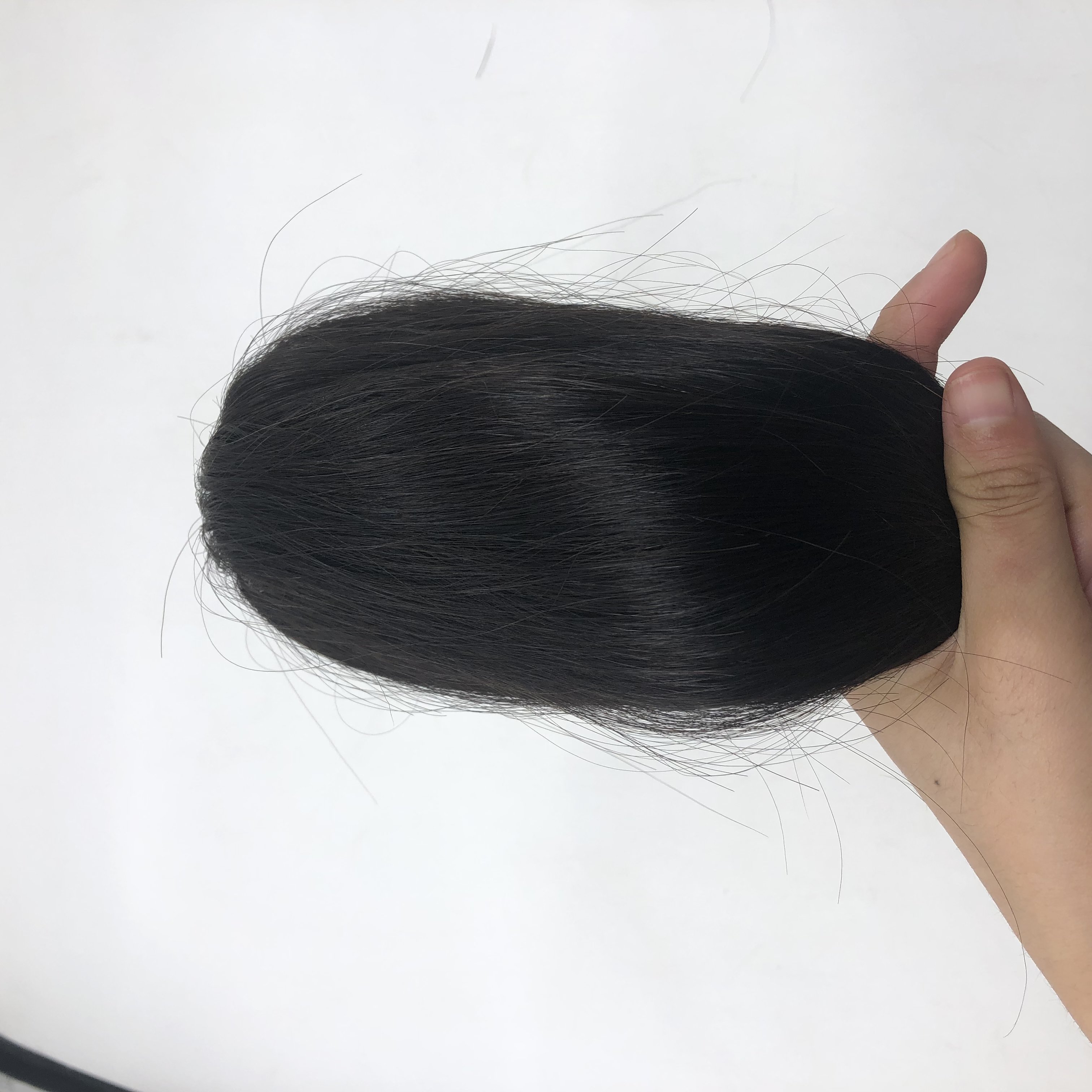 2023 LONGFOR High Quality Claws Ponytail Tail hair Extensions real Human Hair Straight Hair Claw
