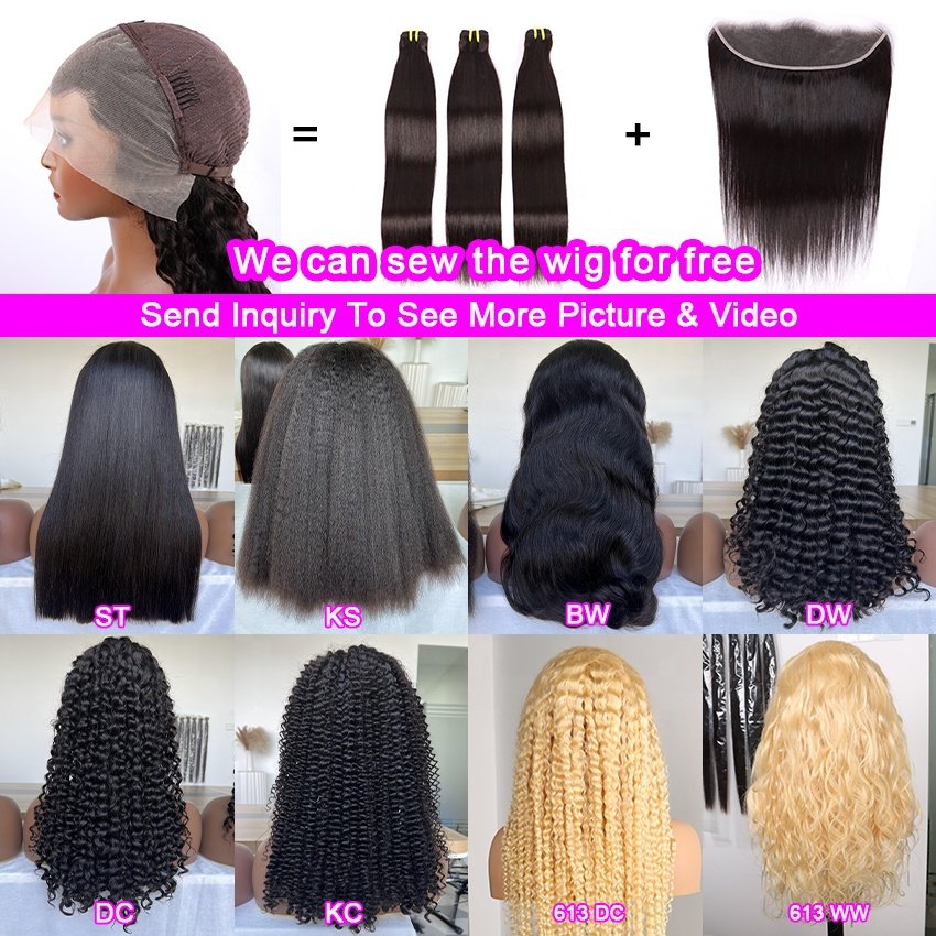 10A 12A Grade Natural 100% Virgin HD Lace Frontal Wigs Body Wave Lace Front Human Hair Wigs