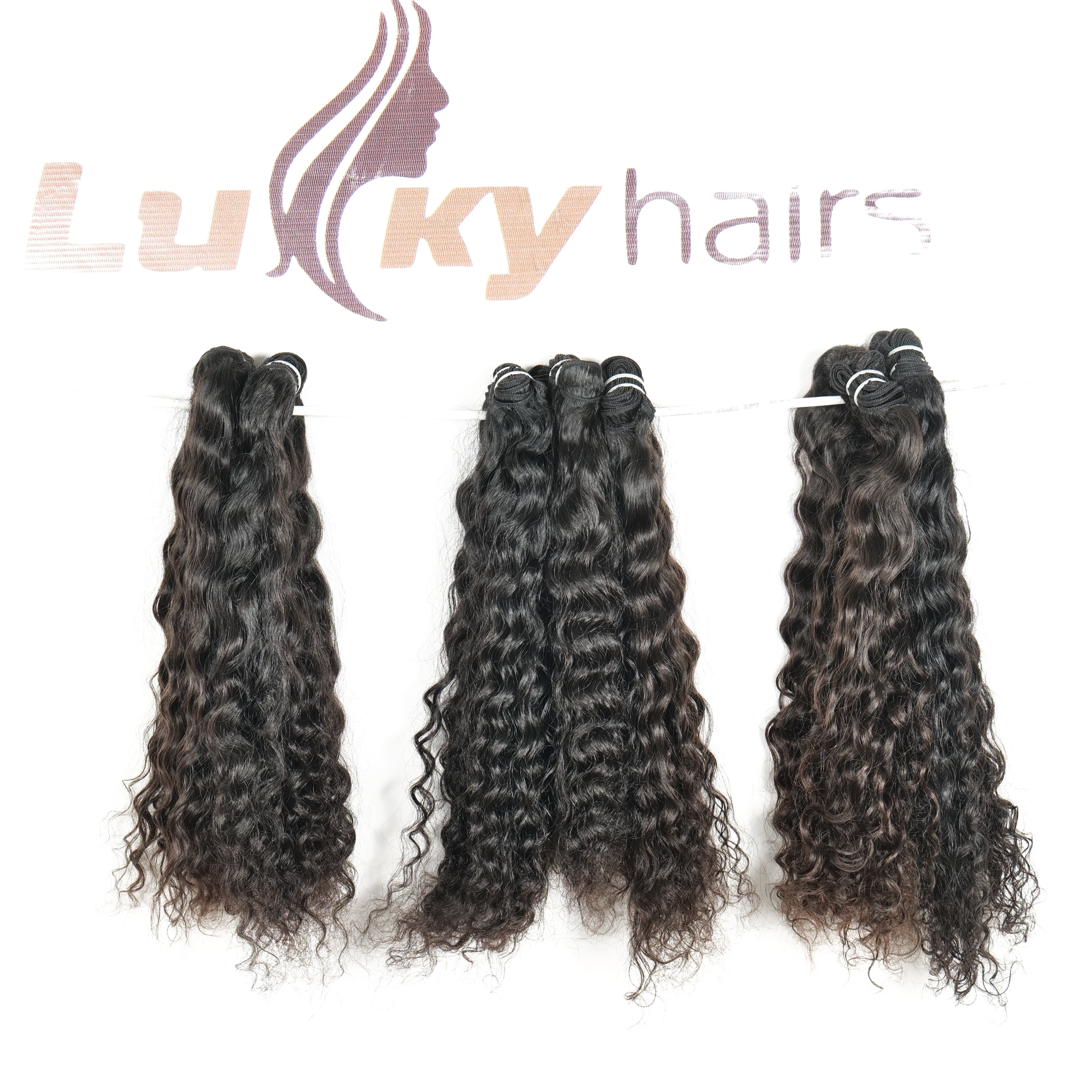 Indian Remy human hair unprocessed virgin hair wholesale factory price temple virgin hair extensions