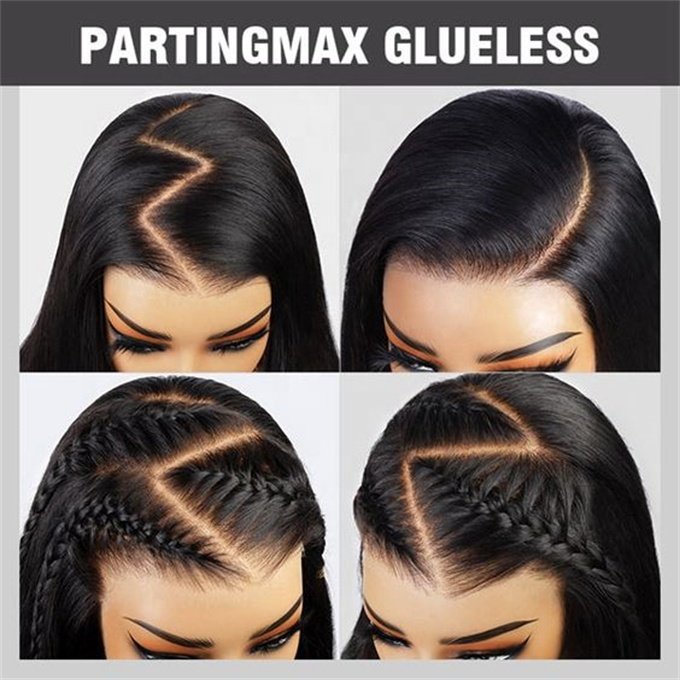 Straight Human Hair HD Glueless Lace Perruque Raw Human Hair HD Glueless Lace Wig Per Plucked Bone Straight Raw Vietnamese Silk